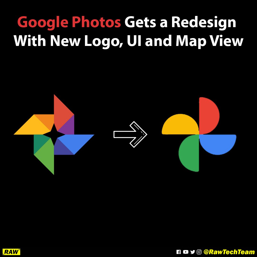 rawtechteam's tweet photo. Google launched a redesigned Google Photos
Rate the new logo out of 10 in the comments section!
@google @googleindia @madebygoogle #google #googlephotos #photos #newupdate #update #newlook #photo #picture #pictures #image #images #rawtech #rawtechteam https://t.co/4v2DJLIc85