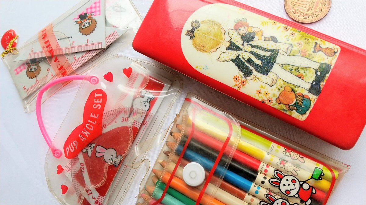 花 花 1970年代 クツワの可愛い ミニ文房具 昭和レトロ クツワ 文房具 懐かしいと思ったらrt