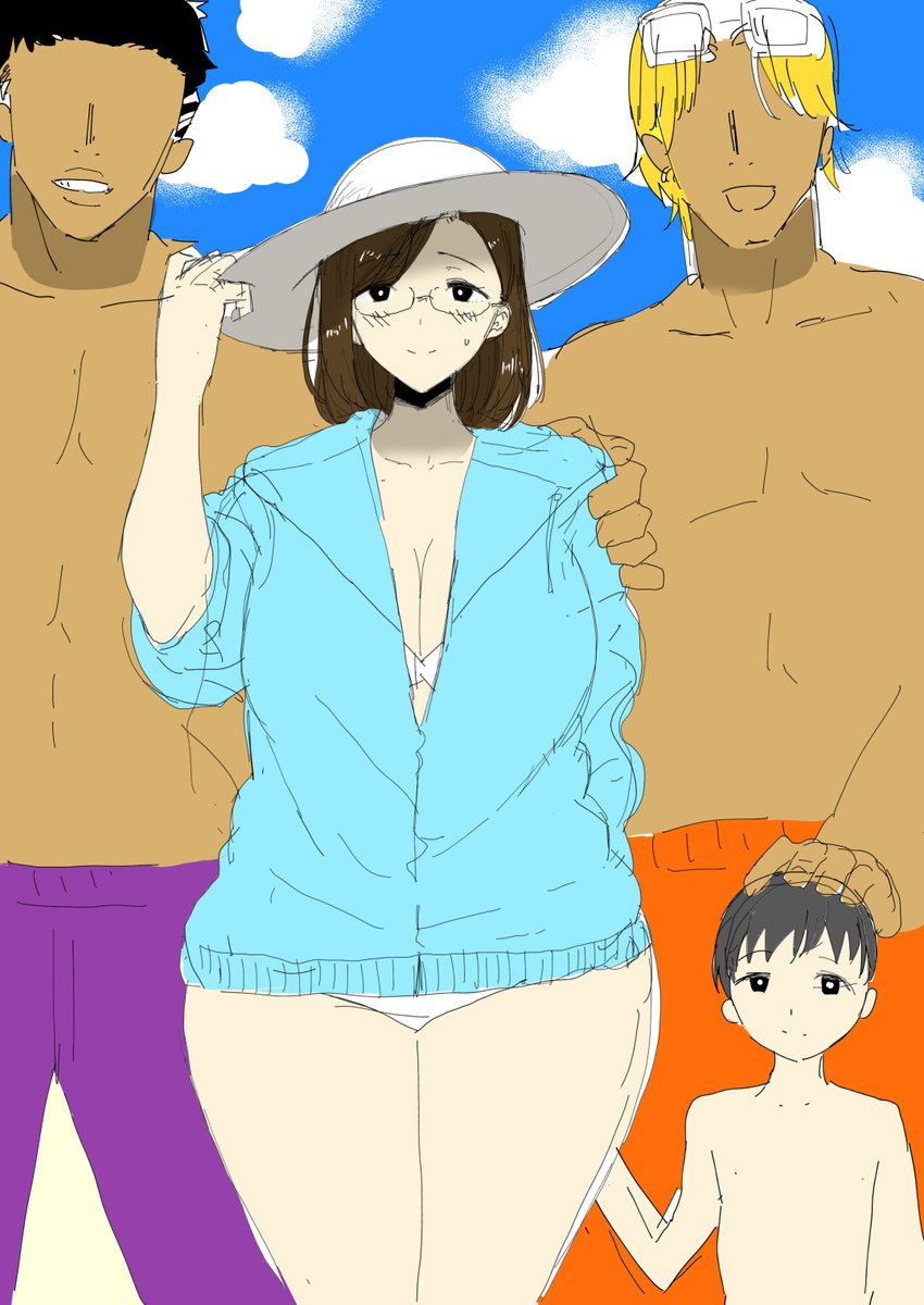 夏っぽいの描きたいですね 