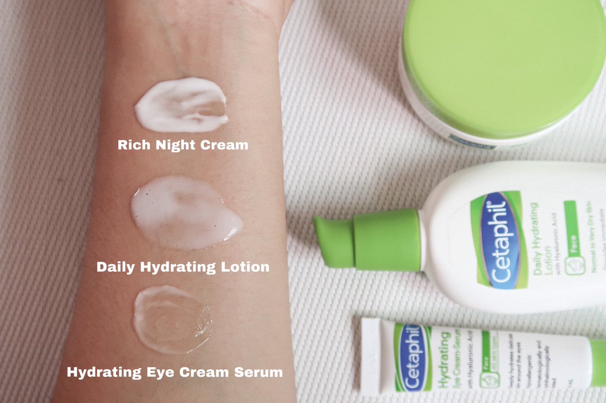 iamreviews's tweet photo. เซตนี้ของ #Cetaphil ดีมากชอบทุกตัวเลย โดยเฉพาะไนท์ครีม ทาแล้วผิวชุ่มชื้นมากตื่นเช้ามาผิวดูอิ่มฟูสุด ดูเปลั่งเปล่งเหมือนบำรุงครีมหลายตัวเลย ตัวอายครีมกับโลชั่นเขาก็ดี ผิวแพ้ง่ายใช้ได้แน่นอน ช่วงนี้มีโปรด้วยลดเพิ่ม 20% ที่ Lazada เลยย  #ไว้รีวิวห้ามขายของโว้ยย #ใช้ดีบอกต่อ https://t.co/0I0V2SGpF7