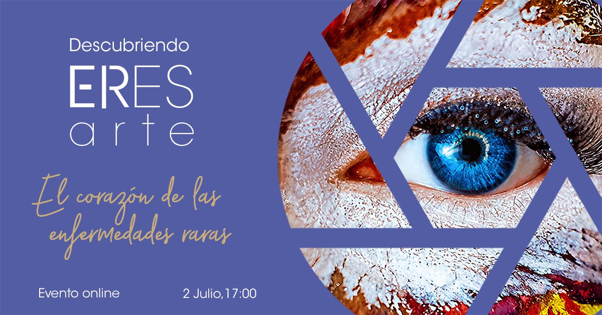 FEDER_ONG's tweet photo. ❓¿Quieres conocer más sobre la realidad de las personas con #enfermedadesraras?

🔹Te invitamos, junto a @RarasReales a la inauguración virtual del concurso #EResarte

🔸Acompáñanos el 2 de julio a las 17:00h

✏️Inscríbete: https://t.co/TmHiI3DBQB https://t.co/CggwaNiEMV