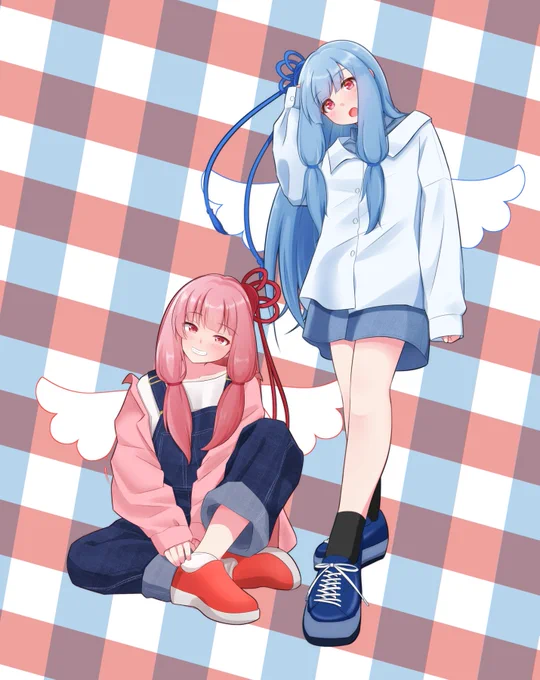 琴葉姉妹に革命が起きたから過去絵再掲してもいいと聞いて 