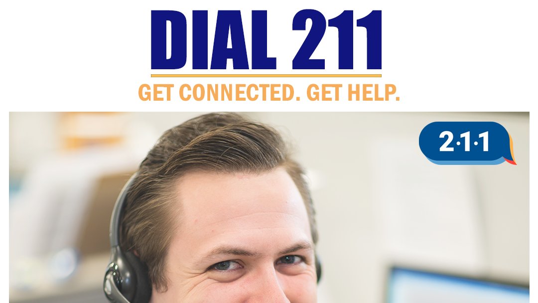yourunitedway's tweet photo. 211 is an easy to remember number for accessing free information about community services to find help when you need it. #Dial211 or visit https://t.co/uiaqiPxUb7.
#LiveUnited #Dial211 #GetConnectedGetHelp https://t.co/q7GHk3046f