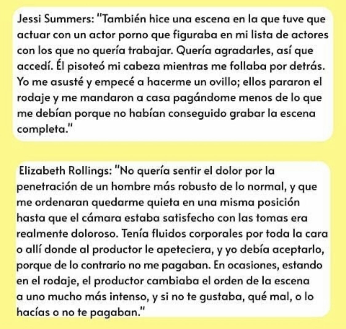 jlawthgs's tweet photo. JUSTICE FOR MIA KHALIFA
Creer que el porno no es una industria violenta y que obliga a mujeres a hacer cosas que no desean es negar la realidad. https://t.co/sECfk3Taqz