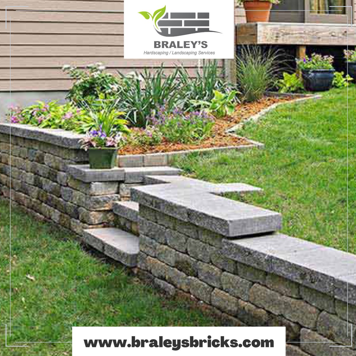 BBrickscapes's tweet image. Braley’s Brickscapes provides design and installation services tailored to meet your individual needs. 

braleysbricks.com
