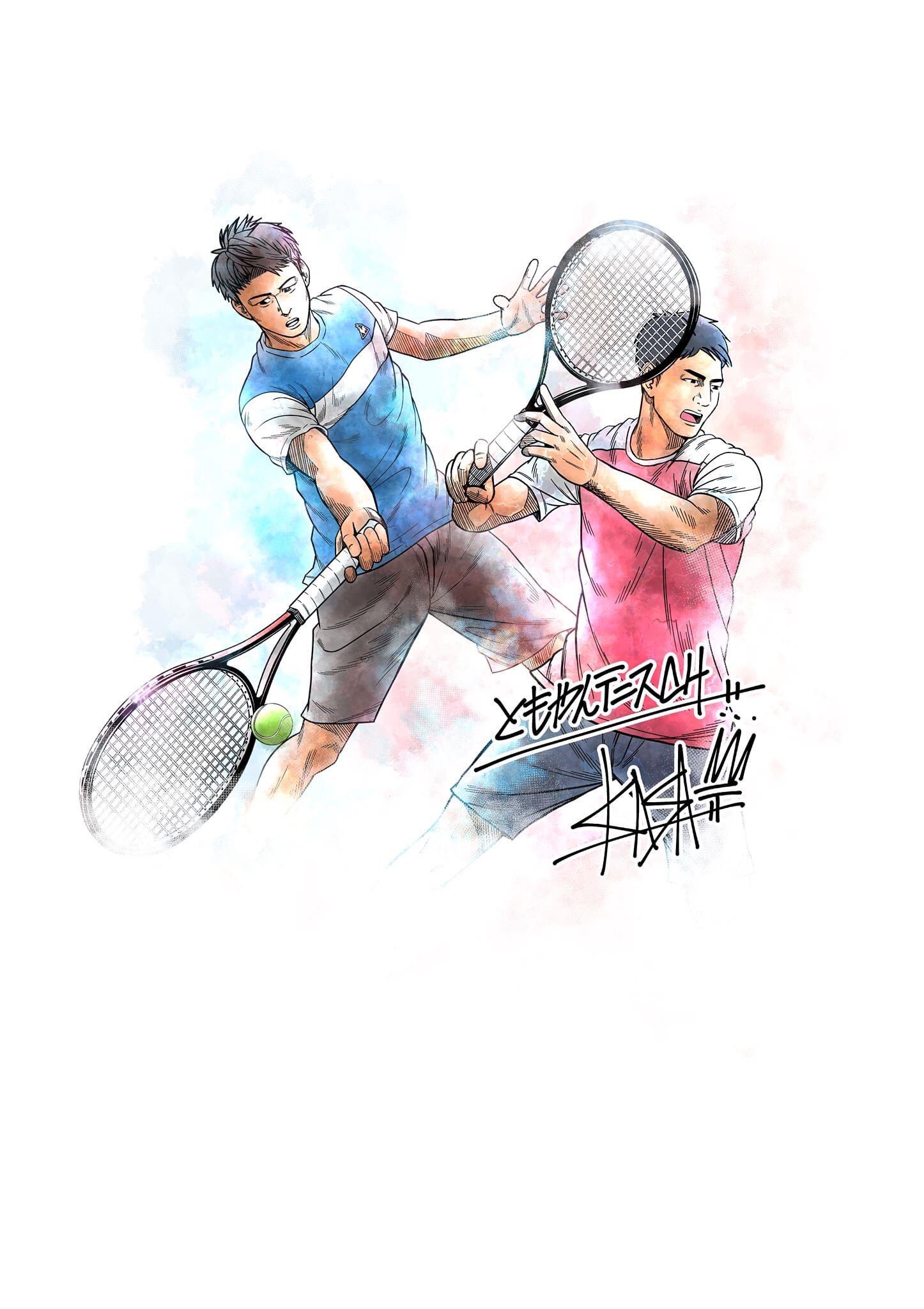 Kasa Breakback 9 8 テニスイラストコンテスト をともやんテニスch Tomoyan Coach に取り上げて頂きました ありがとうございました Mjが 普通に恥ずかしがってるのが 笑笑 是非 チェックお願いします T Co Sw803b4w3z