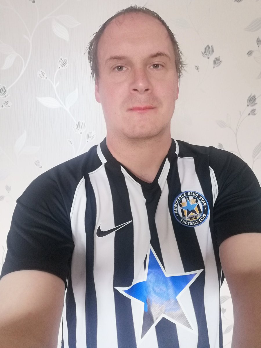 Loving this @nbsfc2018 shirt, a thing of beauty! (Dodgy lockdown haircut model's own) #feellikeyoubelong #nbsfc2018