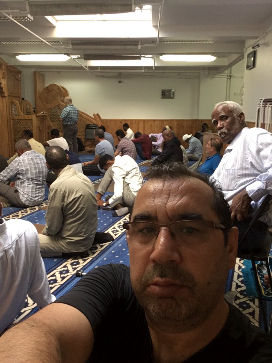 Yaklaşık üç ay aradan sonra Oslo da ilk Cuma am namazım🤲