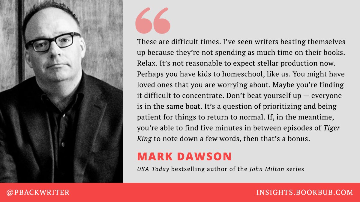 Inspiring words from  @pbackwriter 