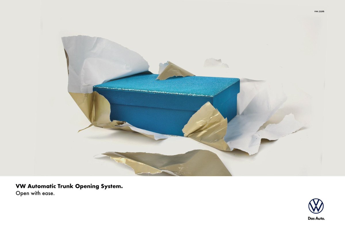 FindagencyO's tweet photo. Do you struggle to open everyday things?
Not anymore with #Volkswagen Automatic Trunk Opening System.
Print advertisement created by @miamiadschoolberlin , for Volkswagen
#dasauto #printcampaign #marketingagency #advertising #marketing #SocialMedia #content #graphic #findagency https://t.co/hLkVaPjuTy