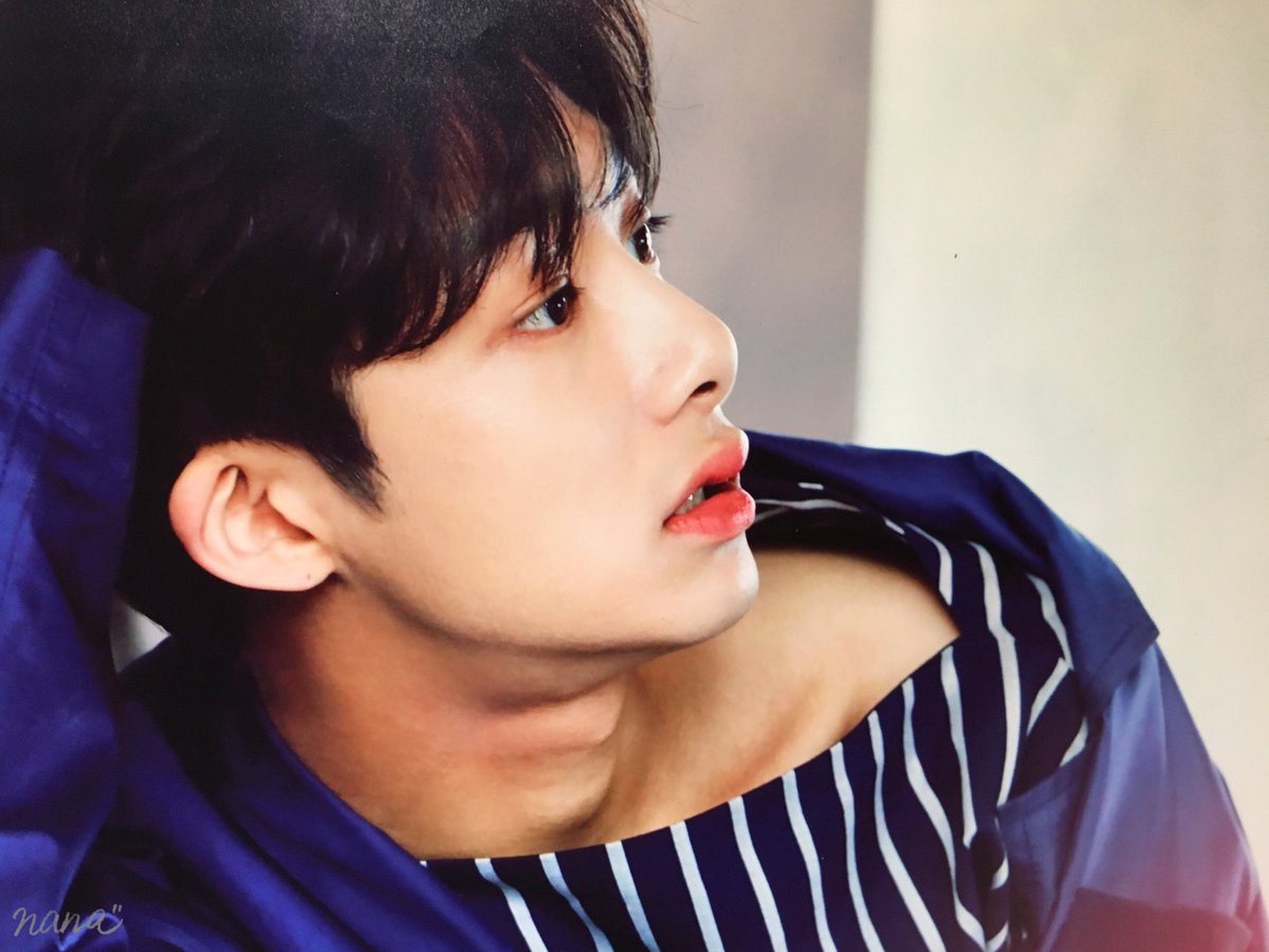 Hyungwon side profile: the aesthetic thread 