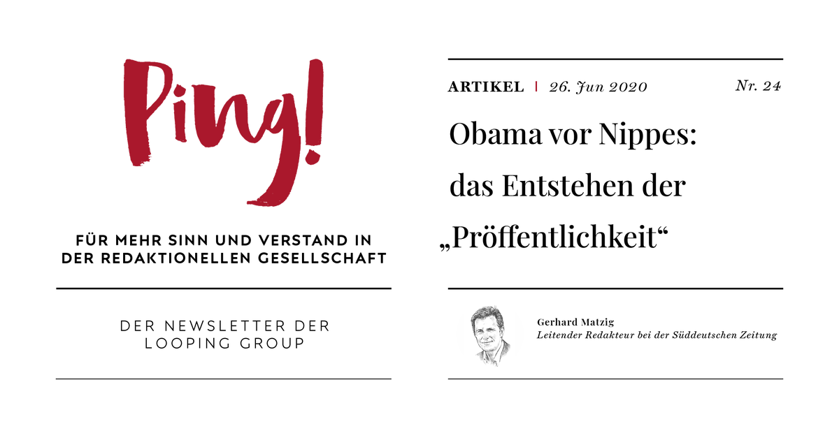 Ping! mit einem Beitrag von Gerhard Matzig! Videokonferenzen aus dem #Wohnzimmer verändern das Verständnis von #Intimität und #Öffentlichkeit. Der private dringt in den öffentlichen Raum: Es entsteht die "Pröffentlichkeit". Jetzt Ping! abonnieren: looping.group/#newsletterMod…