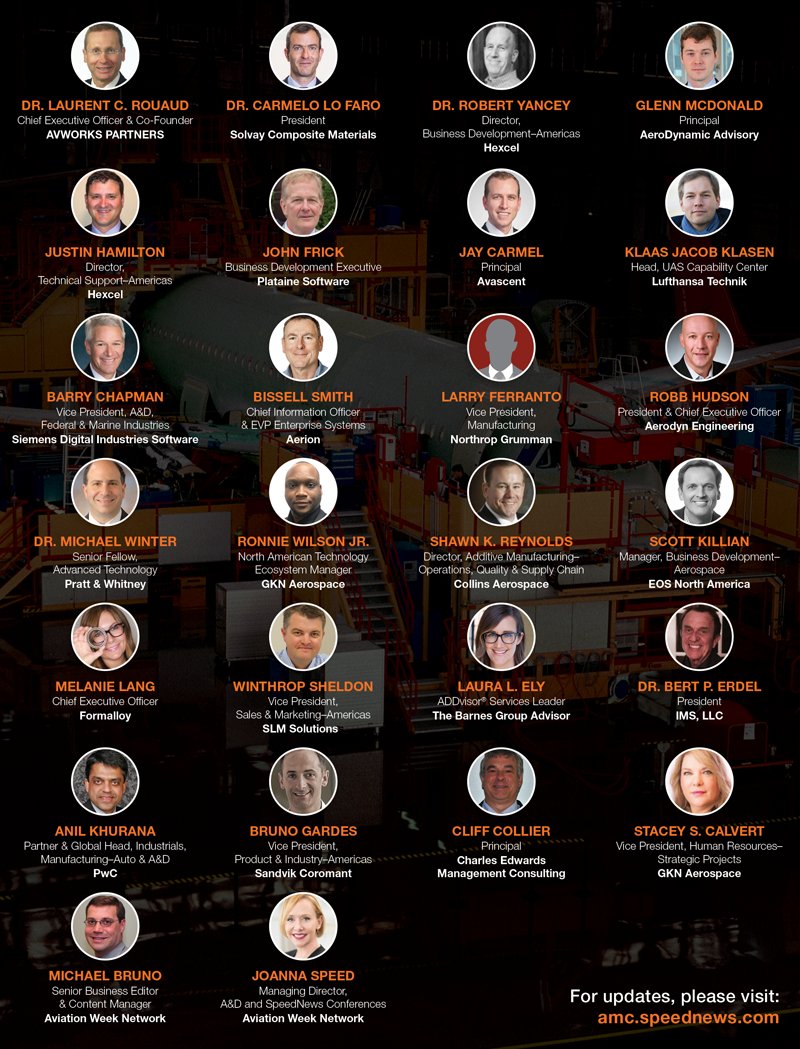 NikonSLM's tweet photo. We're so excited to join the 8th Annual Aerospace Manufacturing Conference on August 25th and 26th. Our Vice President of Sales &amp; Marketing Winthrop Sheldon will be speaking on a panel covering "Additive Manufacturing In Aerospace". 
https://t.co/EM8v7TfXwW
#additivemanufacturing https://t.co/boWl21kQka