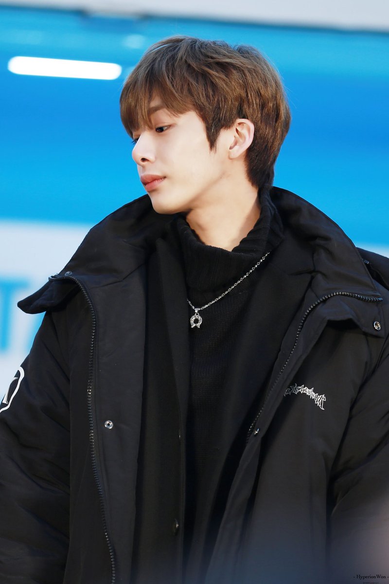 Hyungwon side profile: the aesthetic thread 