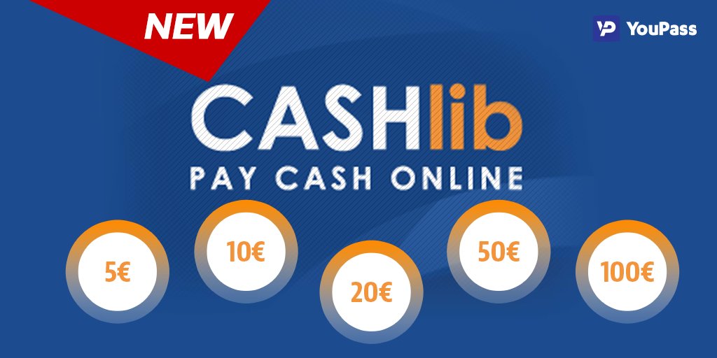 Plus besoin de carte bancaire, les cartes Cashlib débarquent sur YouPass et sont disponibles dès maintenant dans votre boutique ! 🚀
➡bit.ly/2Nz16SK