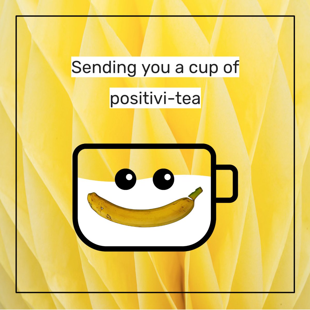 TechTeahouse's tweet image. Steepy says “Happy Friday Everyone!” 🍵

Credits: background and banana from @unsplash 
.
.
.
.
.
#friday #tgif #positivity #tea #teapuns #tealovers