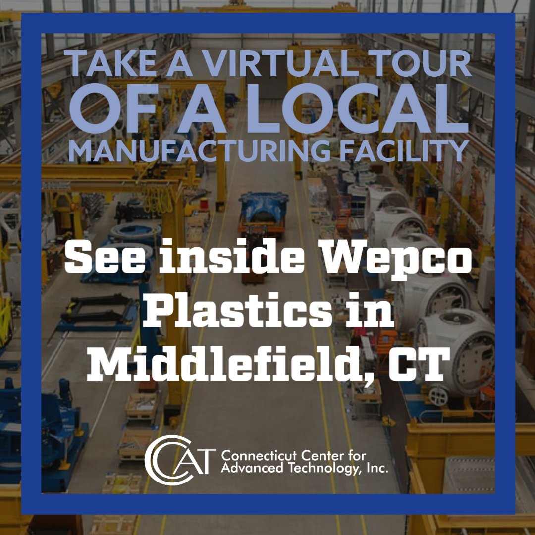 CTDreamItDoIt's tweet photo. Take a stay-cation this summer! Take a virtual tour of a local manufacturer. Find out how @WepcoPlastics in MIddlefield, CT makes their product and see inside their facility 👉 https://t.co/X1IR42j4Su
#CTManufacturing #CreatorsWanted #CTCreators #SupportLocal https://t.co/B0dQiTrnbv