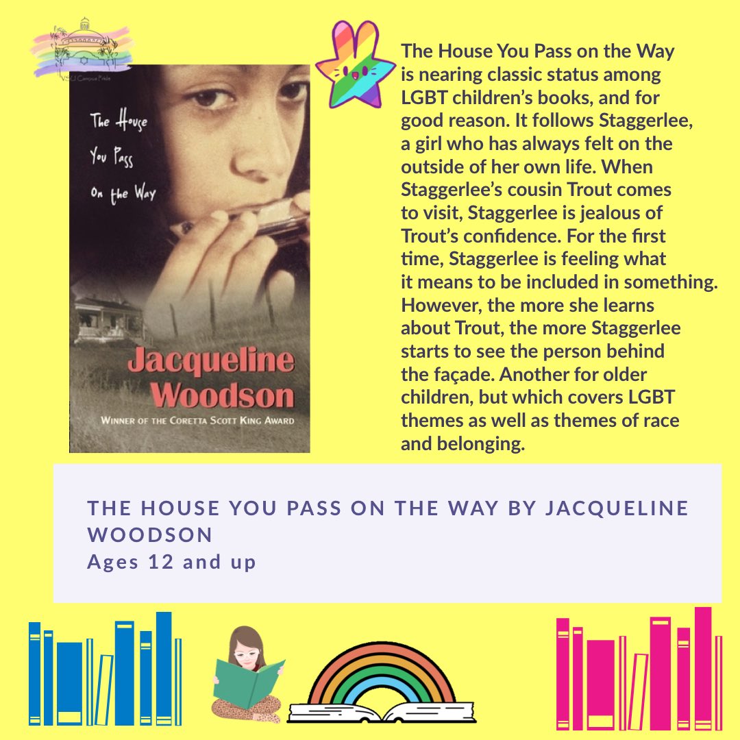 VSUPride's tweet photo. Good morning blazer! today we would like to introduce LGBTQ+ Kinds and teen books. Below are few books to teach children and adolescents about self-acceptance, identity, and the essence of celebrating and honoring difference. for more information click the link to our next post! https://t.co/3aipwEdkwh