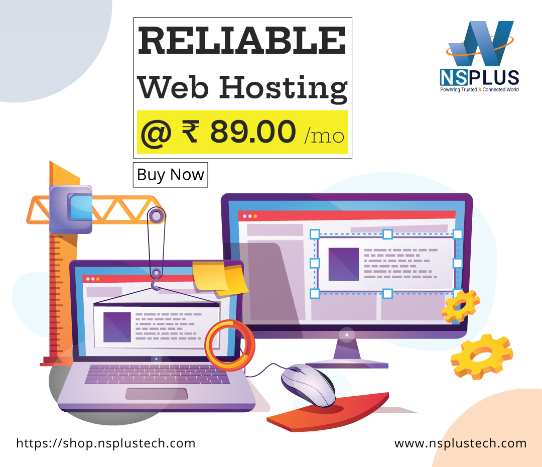 nspglobaltech's tweet photo. RELIABLE Web Hosting @ ₹ 89.00 /mo
https://t.co/ZLQhm8I2ot
https://t.co/kUiDYPO3Qs
For More details : +91 93531 89566 • reachus@nsplustech.com
#ns #nsplus #lifeatns #webhosting #webspace #SSLcertificate #domain #websecurity #dotcom #reliable #cheap #lessprice #webdesigning https://t.co/7n8pJXoglm