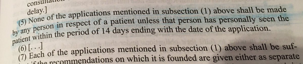 asifamhp's tweet photo. @Mental_Elf @Thalamos_ @stevegilbertmh @sally_crowe PS I know this isn’t about the forms as such. But even v smart digital forms, need to be valid for the purpose &amp; I will again take the opportunity to make the point that both the MHA &amp; CoP make ⬇️ 
S.11(5) 
S.12(1)
S.13(2)
CoP 14.71 
#DigitalMHA https://t.co/fqlXJzE8l8