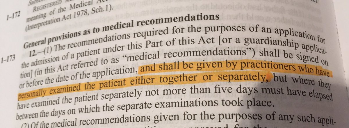 asifamhp's tweet photo. @Mental_Elf @Thalamos_ @stevegilbertmh @sally_crowe PS I know this isn’t about the forms as such. But even v smart digital forms, need to be valid for the purpose &amp; I will again take the opportunity to make the point that both the MHA &amp; CoP make ⬇️ 
S.11(5) 
S.12(1)
S.13(2)
CoP 14.71 
#DigitalMHA https://t.co/fqlXJzE8l8