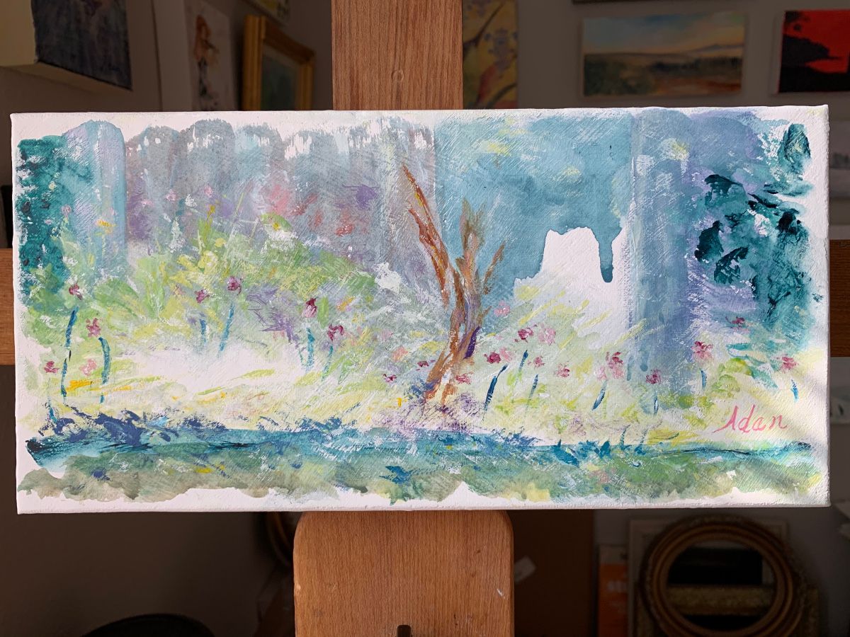 A Walk Among the #WildFlowers – New #Watercolor on Absorbent Ground, May 2020 – © Felipe Adan Lerma – All Rights Reserved – Blogging at WordPress Since 2011 :) buff.ly/2B3w5nl <a href="/FelipeAdanLerma/">Felipe Adan Lerma</a>