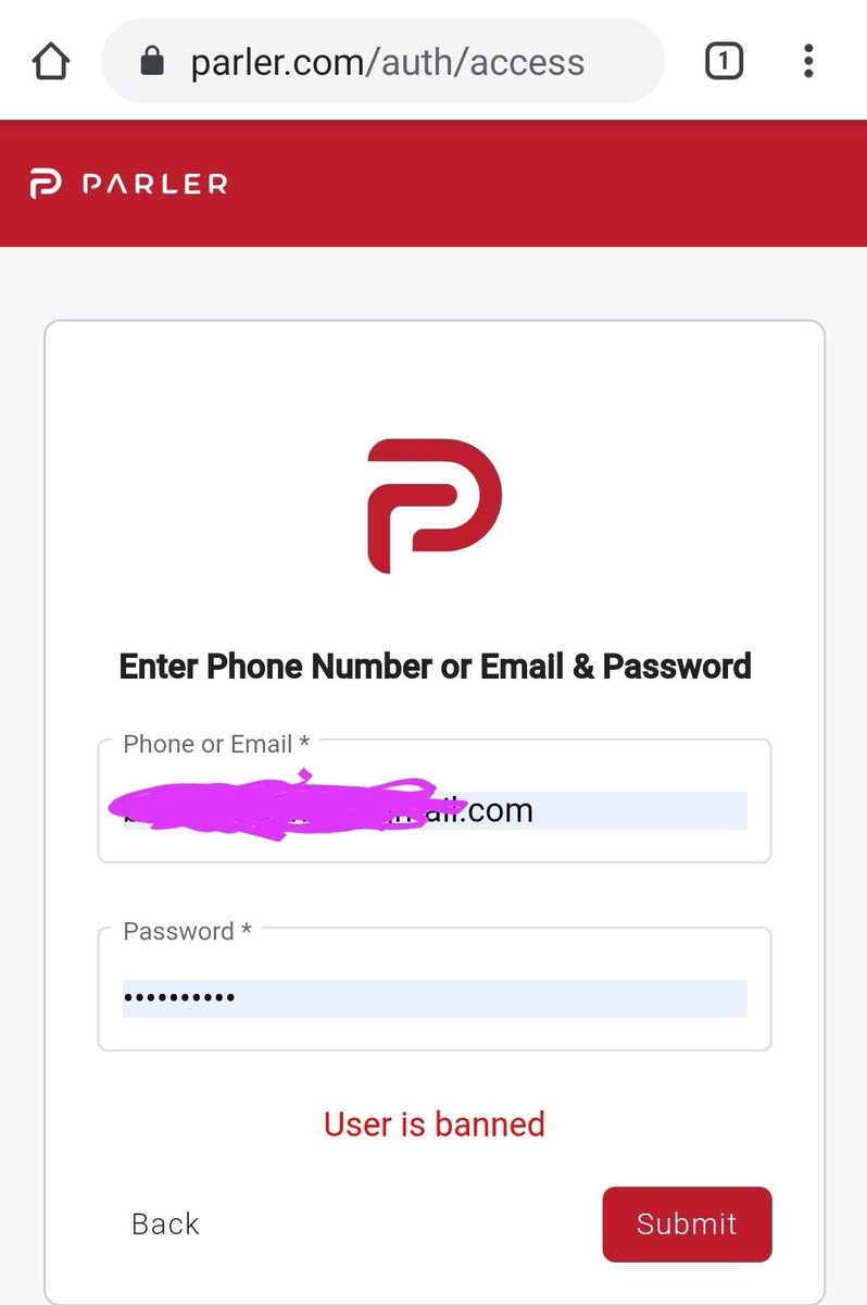Well, I managed to get 2 separate accounts banned in less than 24 hours on the free speech social network.