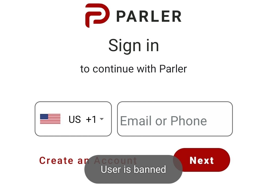 Well, I managed to get 2 separate accounts banned in less than 24 hours on the free speech social network.
