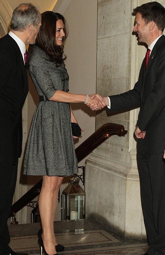 2012For her first major solo visit as royal Patron, Kate attended a private viewing of a new exhibition of portraits by the Lucian Freud at NPG London. Arriving at the gallery she mingled with photographer Mary McCartney, Bella Freud (the artist's daughter) & Jefferson Hack.