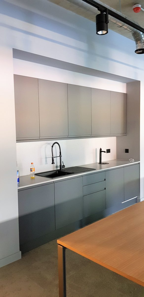 Clements08's tweet image. We've almost completed these new offices for @BogleArchitects - getting ready to handover on Monday.