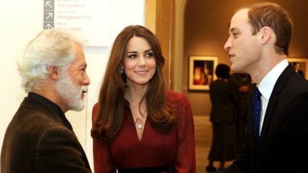 January 2013Kate visited NPG with William to view her first official painting. Kate had a meeting to talk through the process which was followed by 2 sittings at the artist’s studio. Her portrait was the best selling postcard (NPG shop), selling over 3000 in the first weeks!