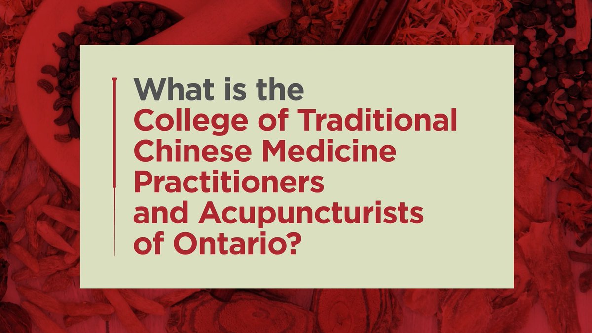 International Academy of TCM Ottawa (AcademyTcm) Twitter