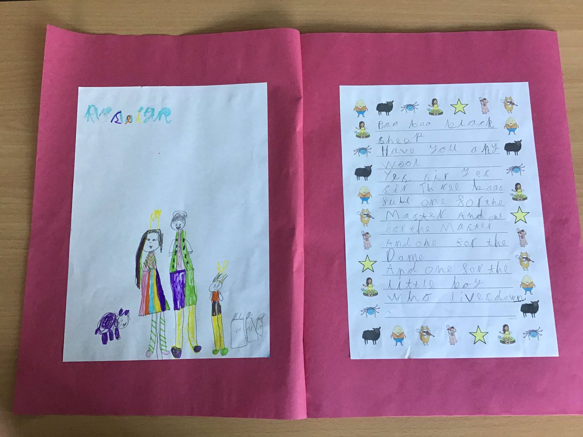 ChicksMPS's tweet photo. Today we made a class book full of our favourite rhymes that we have learnt this week 🎶 https://t.co/UGG0hYKDwF