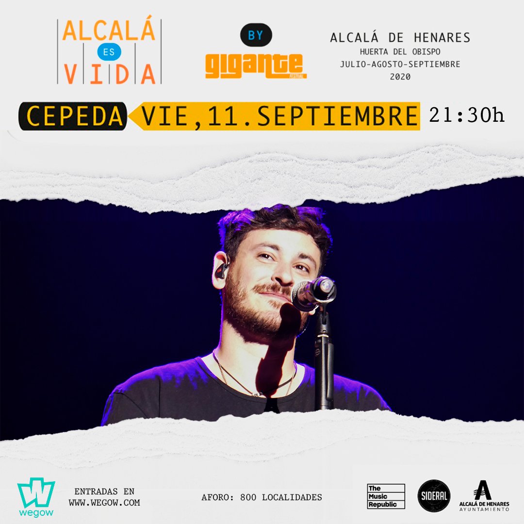 cepedistas_com's tweet photo. #VivaLaVida🎤 Conciertos confirmados de @cepedaoficial 

#GranadaAlive, Granada
📅 24/07
🎟️ Disponible 30/06 - 12h @redentradas 

#RepublicAlive, Valencia
📅 19/08
🎟️ Disponible 30/06 - 12h @wegowES  

#AlcaláEsVida, Alcalá de Henares
📅 11/09, 21:30h
🎟️ https://t.co/IB2M6fPcgc https://t.co/LPQvtxikvu