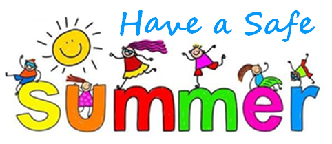 Wishing all students and families a safe and happy summer! See you on Tuesday, September 8!
