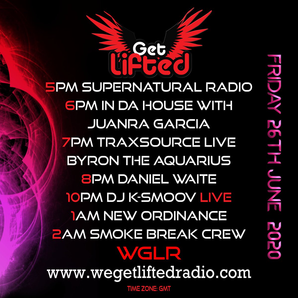 LadyDuracell's tweet photo. FRIDAY! The weekend has landed, all that exists now is WE GET LIFTED RADIO 🔒💃💯

https://t.co/cMdIP0METc

@Indahousession @traxsource @Daniel82250984 @IamDjKsmoov @newordinance @dj_gimik @Dj_Tokz 
S/o @Spikey307 @_LisaDea @Northernsoul22 @GregoryMusicUK @steveberry101 https://t.co/Ruoyad2a2U