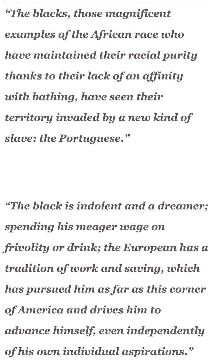 But what about Fidel Castro and Che Guevara? They brought equality to Cuba, right? Well... No. Both were racists. Guevara was once quoted as saying this: