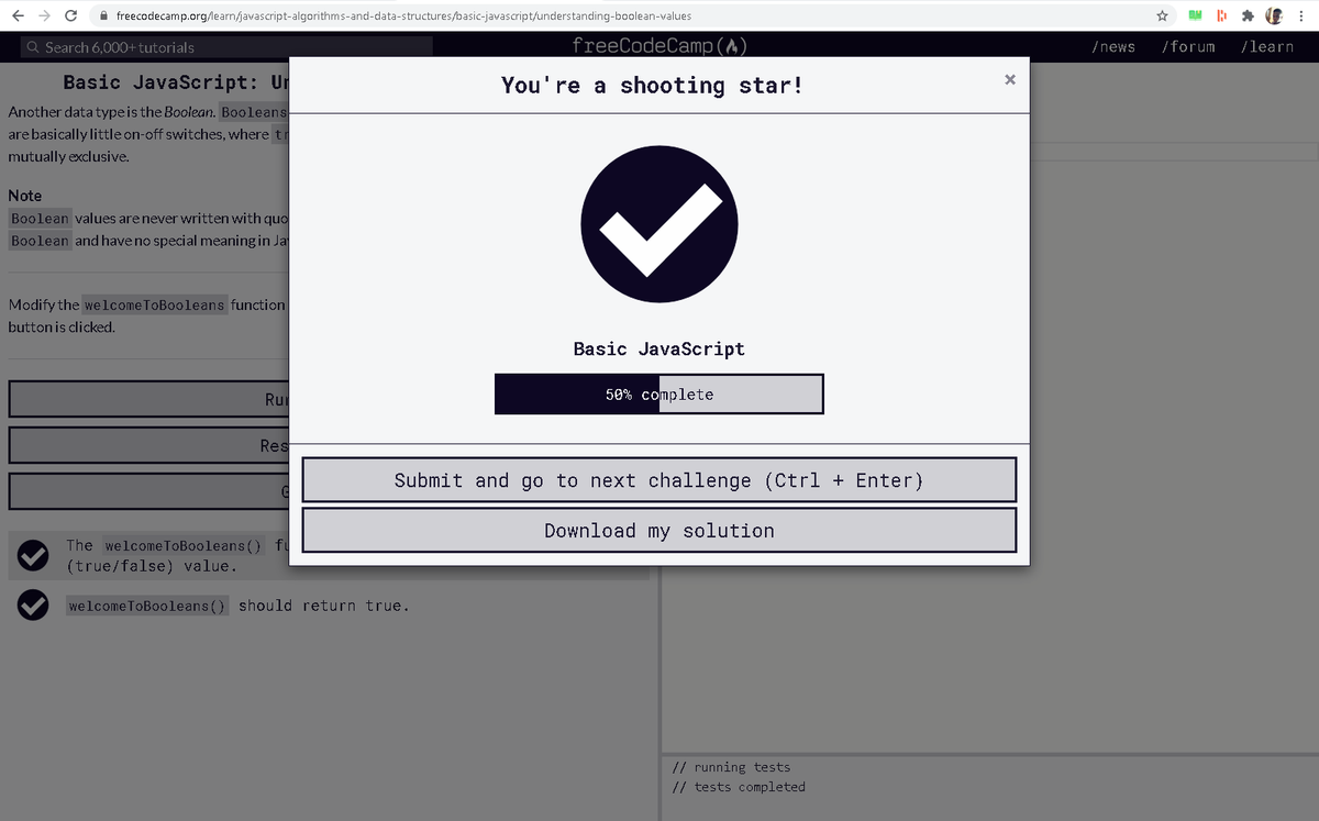 LoveWiz11's tweet image. Day 89
I&apos;m using a desktop for now... I now know how important and useful Github actually is😅... Started the Javascript course @freeCodeCamp though and made a little progress...
#100DaysOfCode
#CodetrainChallenge