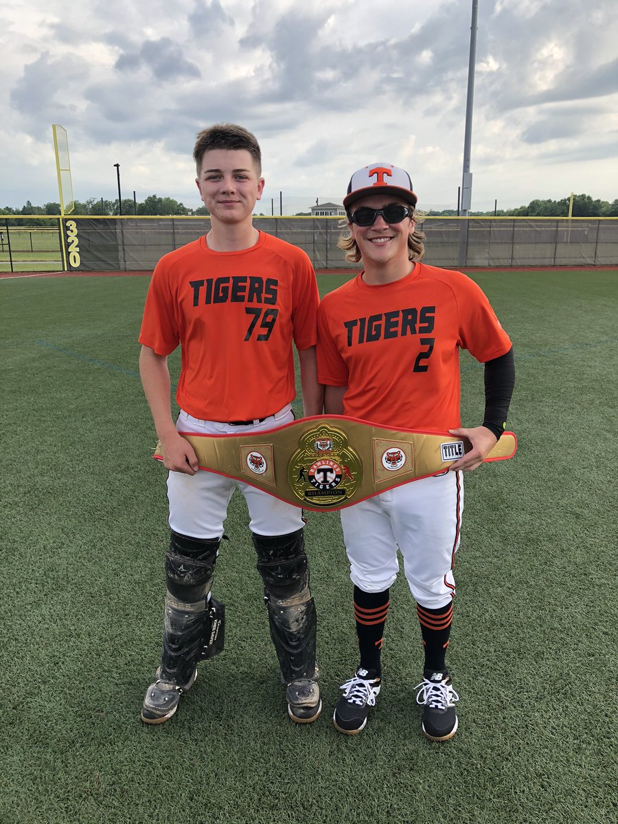 Huge day for for two Tigers!!! 
Henry Singer <a href="/HenrySinger2022/">Henry Singer</a> 
No Hitter 6 K’s, 1 BB, 3 for 3, 3 runs.  Matt Ciula <a href="/MattCiula1/">Matt Ciula</a>  3 for 3, 7 RBI, 2 HR’s <a href="/Rawlings_Tigers/">Rawlings Tigers</a>