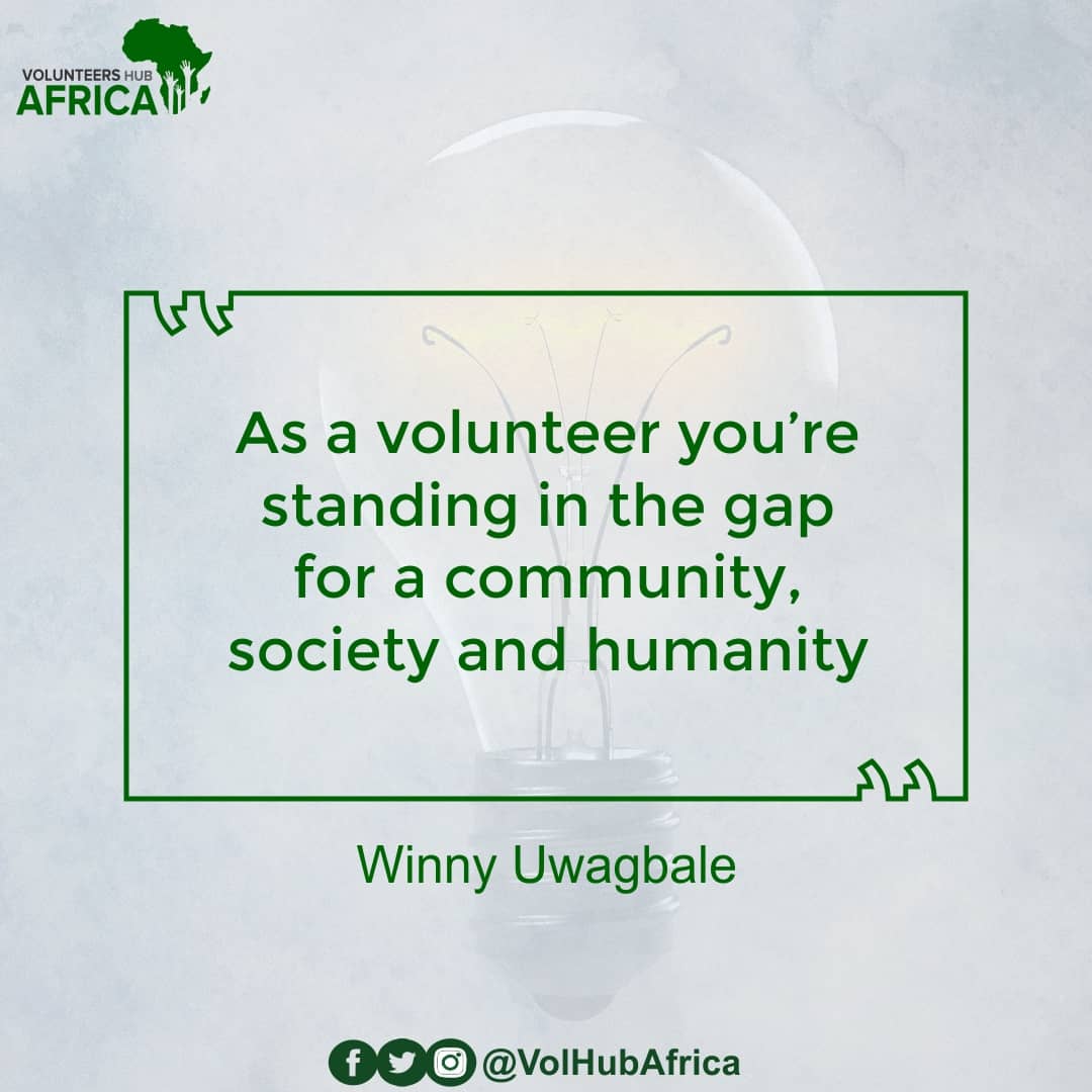  #VHAInduction #InfluentialVolunteer #VHA @winnyuwagbale