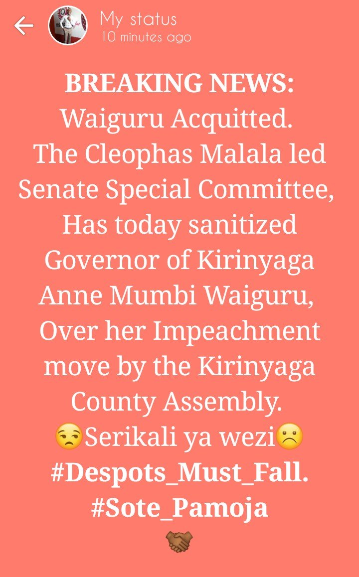 cornelius_chai's tweet photo. Senate : The house of Sanitization.

>>>Kima amemnusua Nyani kama ilivyodhiniwa<<<

#SotePamoja https://t.co/NbLuM6JH2S