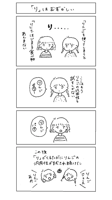 友達と食べ物しりとりをしたら楽しかった

#4コマ漫画 
