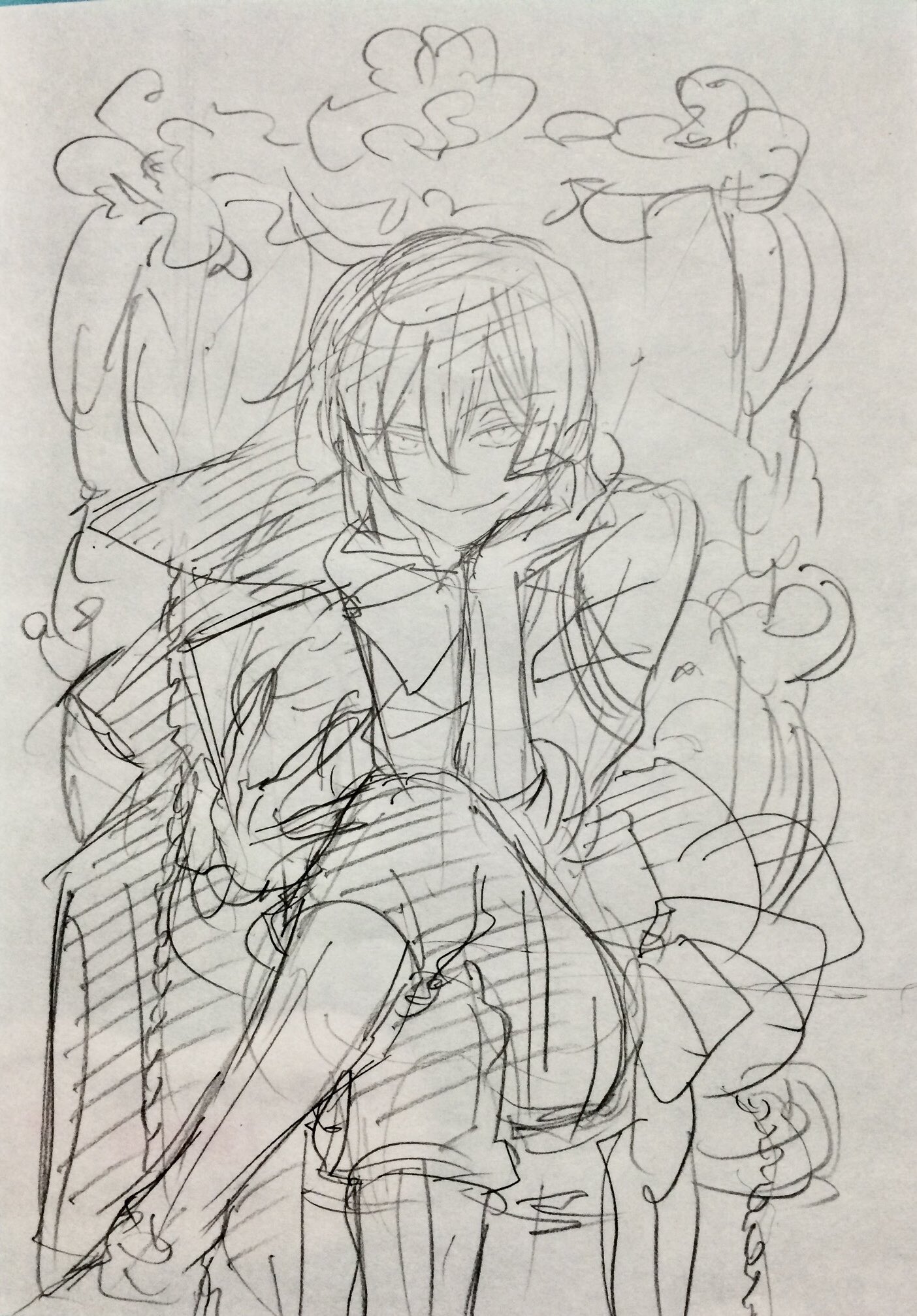 望月淳 ヴァニタスの手記 単行本 巻発売中 ヴァニタスの手記1巻表紙絵 はりきって額縁を描きこんだものの単行本サイズになったら本屋さんであまり目立たなかったので これ以降は 描き込み過ぎない を頭の隅に置きながら塗るようになりました