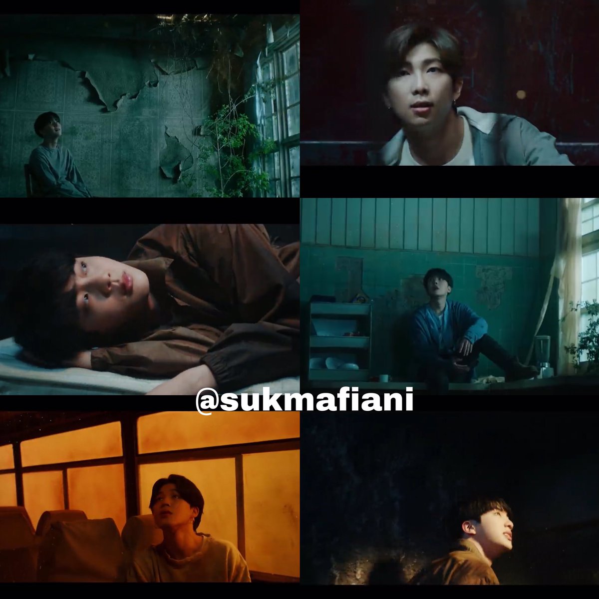 Seolah mereka jg telah menemukan harapan/titik terang. Dan serbuk emas itu adalah JK. Ko bisa? Coba kalian perhatiin di mv fake love (extended version)