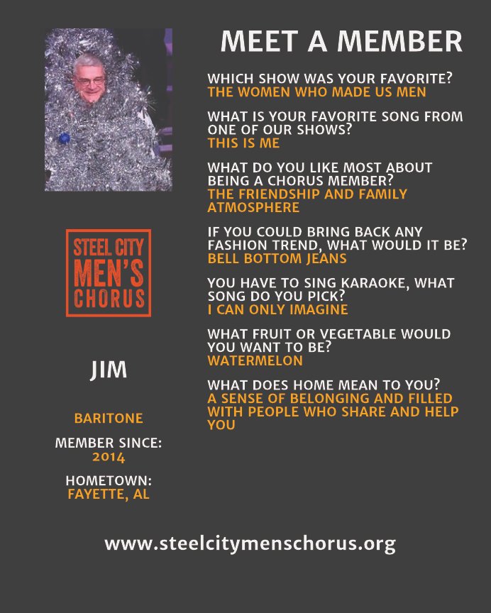SteelCityMen's tweet photo. Meet Jim! https://t.co/ZBfqwNJiAR