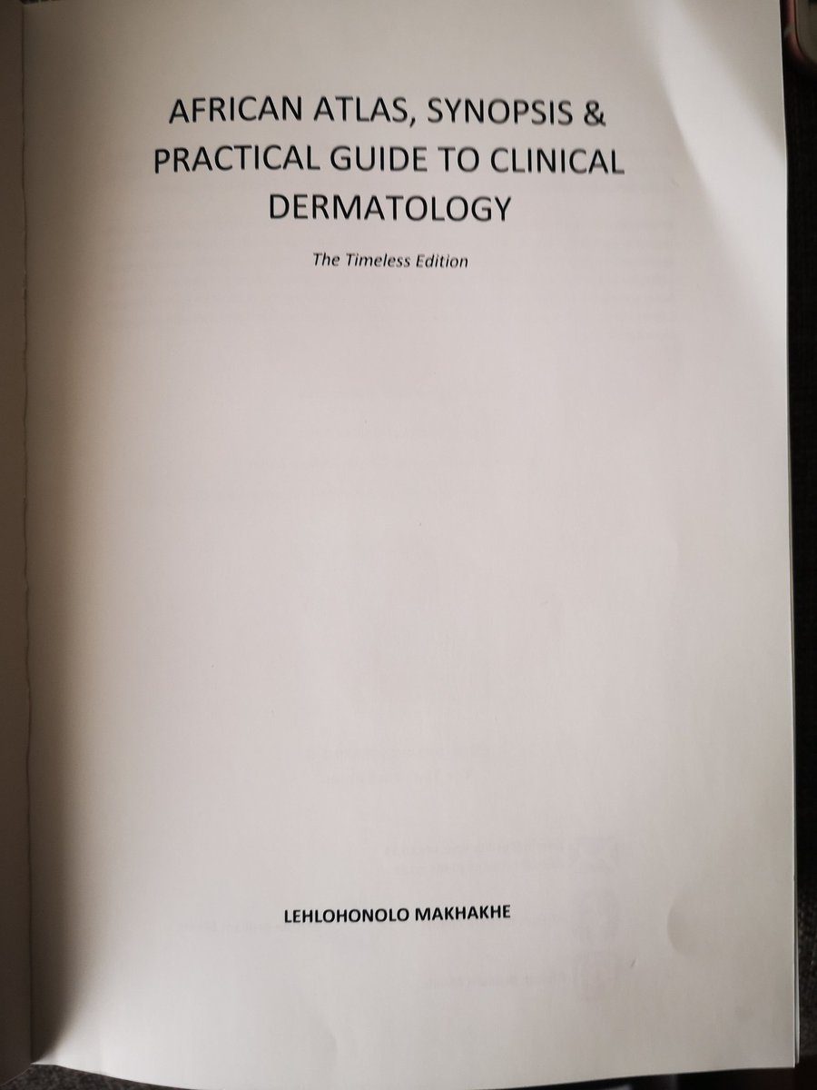 Nmphothulo's tweet image. Dr Lehlohonolo Makhakhe :MB CHB, Diploma HIV Man(SA), MMED (Derm), FC Derm
From Free State has written the first comprehensive African atlas.
Just look at the majority of the contributers in this book.

A thread of African children 🙏🙏