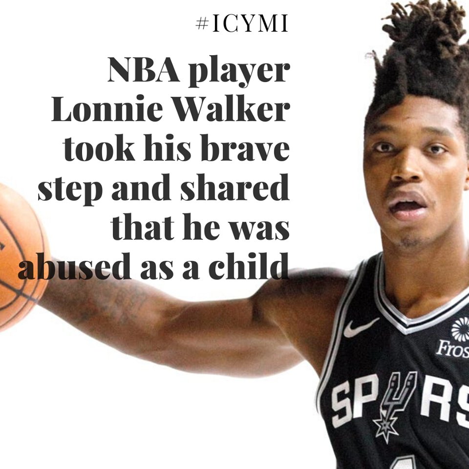 ABraveStep's tweet photo. Read more about his story here ➡️ https://t.co/Ei3mFFhOZt
#LonnieWalker #NBA #SexualAbuseAwareness #BraveStep #Bravery #Courage #Spurs #ProfessionalAthlete #Brave #YouAreNotAlone #Strength #SanAntonio #SanAntonioSpurs #Basketball https://t.co/fm8UygRR0f