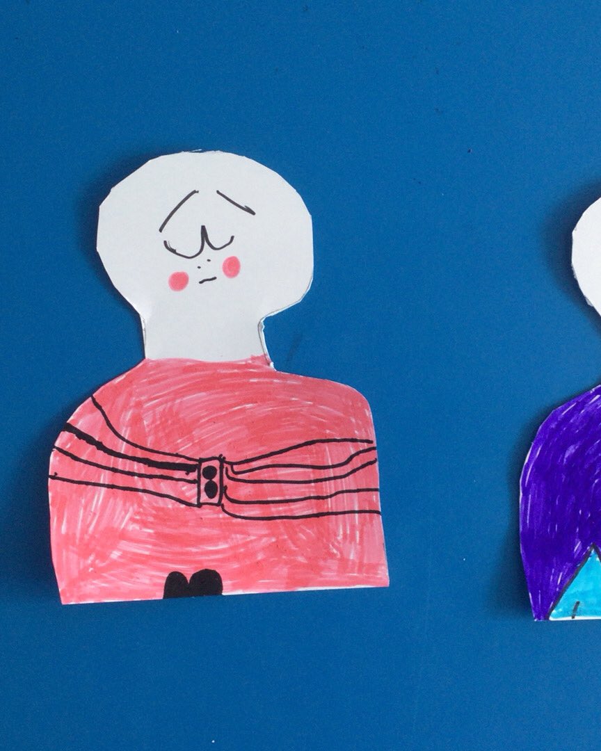 HTAClassWebster's tweet photo. Our arts week continues this week with these fabulous Alexander Girard inspired dolls! #HTAArt https://t.co/wqovtShCAw