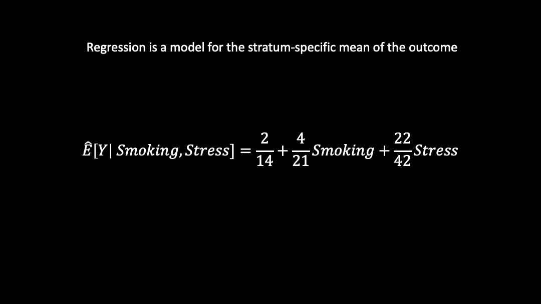 which is very nice. now you can be sure that it wasn't stress that explained the difference between smokers and non-smokers. you publish in the new england journal of medicine and get tenure *immediately*.