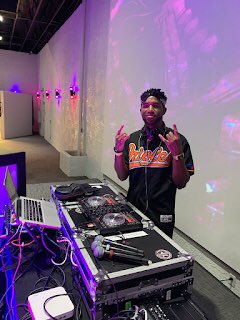 That’s not all!  @AsifoSays is a creative whose passions include music. Last year he performed as DJ Sec& Wynd at  @theParanoids  @DEFCON party  #ShareTheMicInCyber